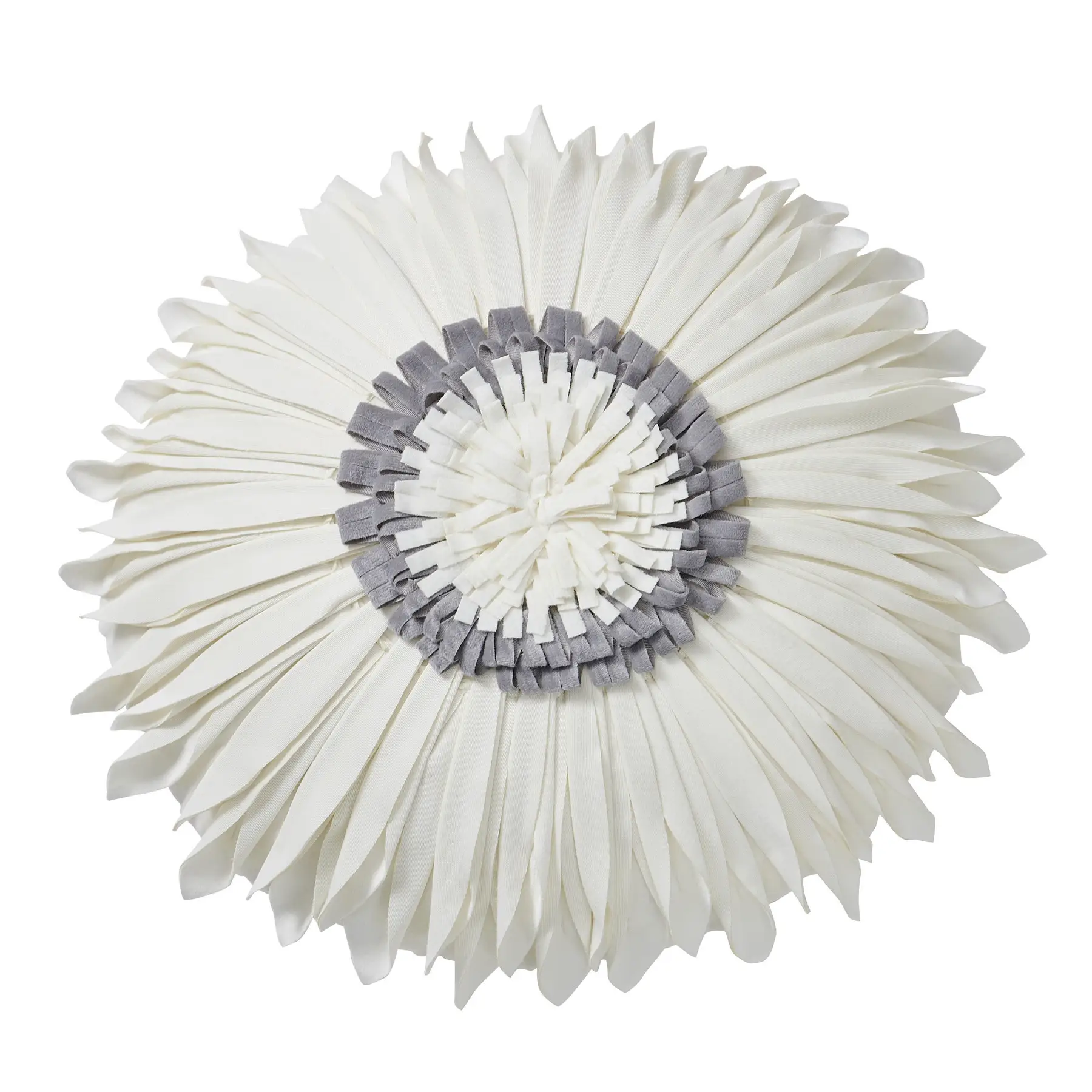 Light Luxury Sun Flower Explosion Round Chrysanthemum Pillow