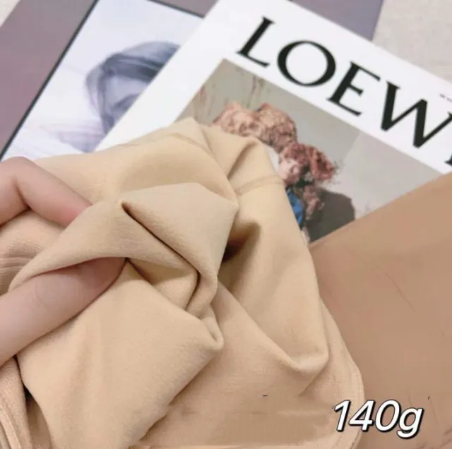 Single Skin Color Early Autumn Thin Socks Double Layer Without Velvet - Shop at LoveMi
