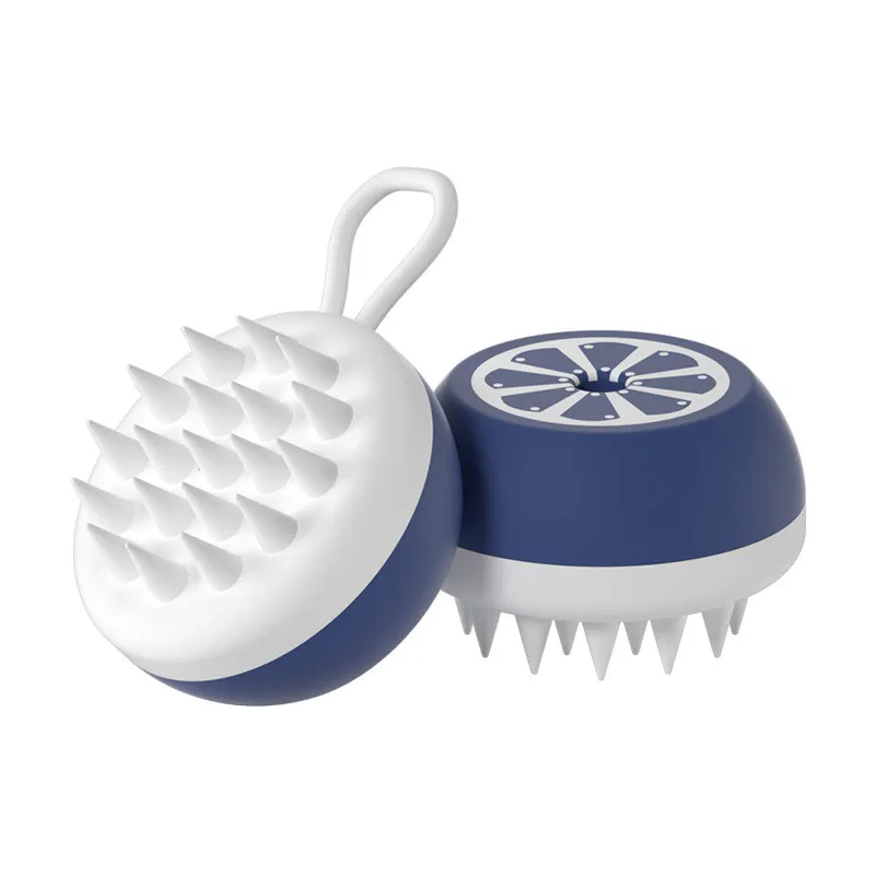 Pet Dog Cat Bath Brush 2-in-1 Pet SPA Massage Comb Soft Silicone Pet Shower Hair Grooming Cmob Dog Cleaning Tool Pets Supplies – image 7