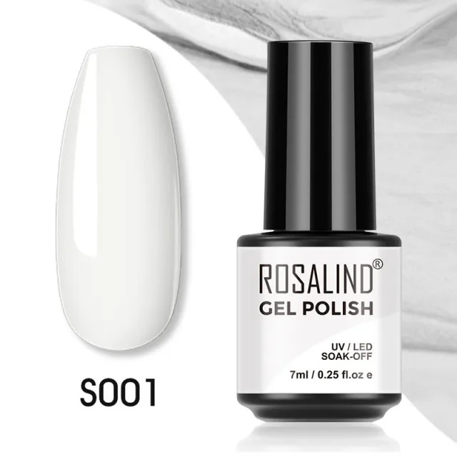 ROSALIND 7ml Base&Top Coat Gel Nail Polish White - Shop at LoveMi