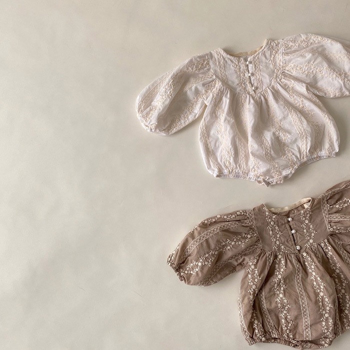 Embroidered For Living In Foreign Style One-piece Jumpsuit — image 1