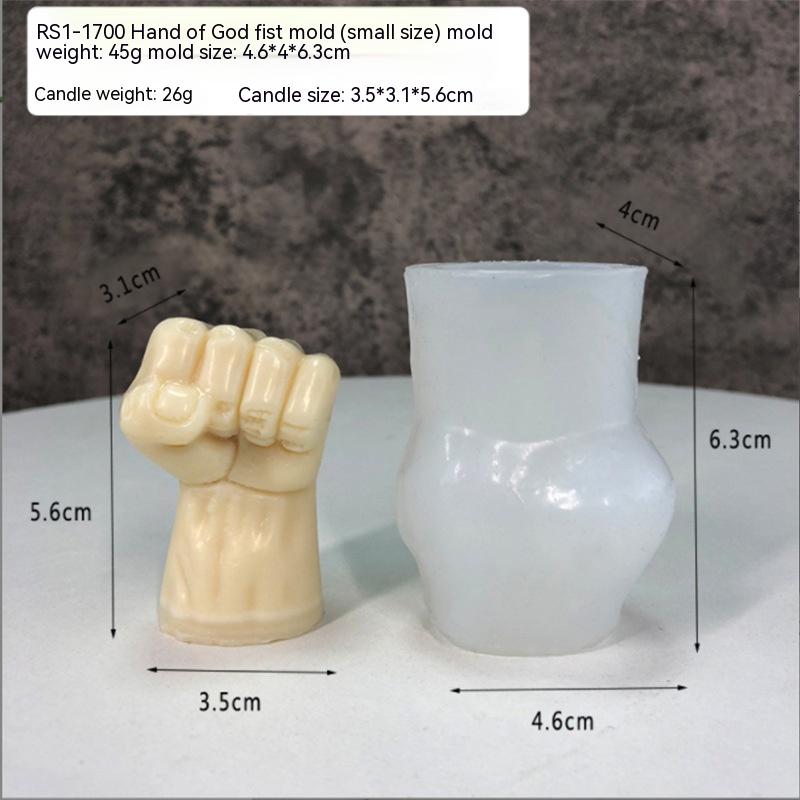 Candle Mould Diy Aromatherapy Gypsum Epoxy Decoration Mold - 19