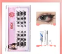 False Eyelashes 3Rows Plus Kit