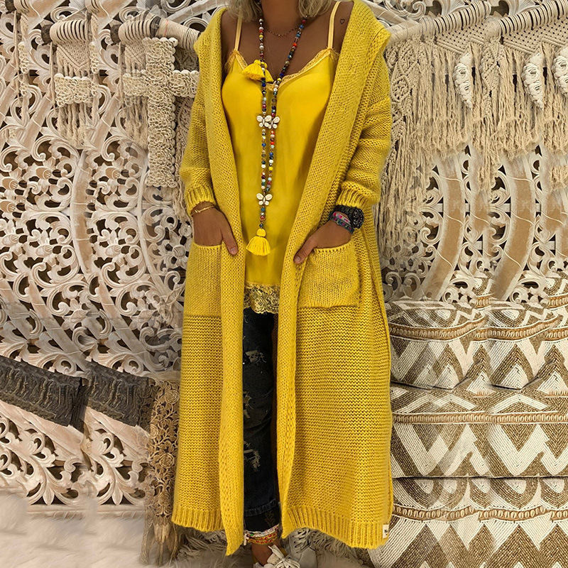 Loose And Elongated Oversized Sweater