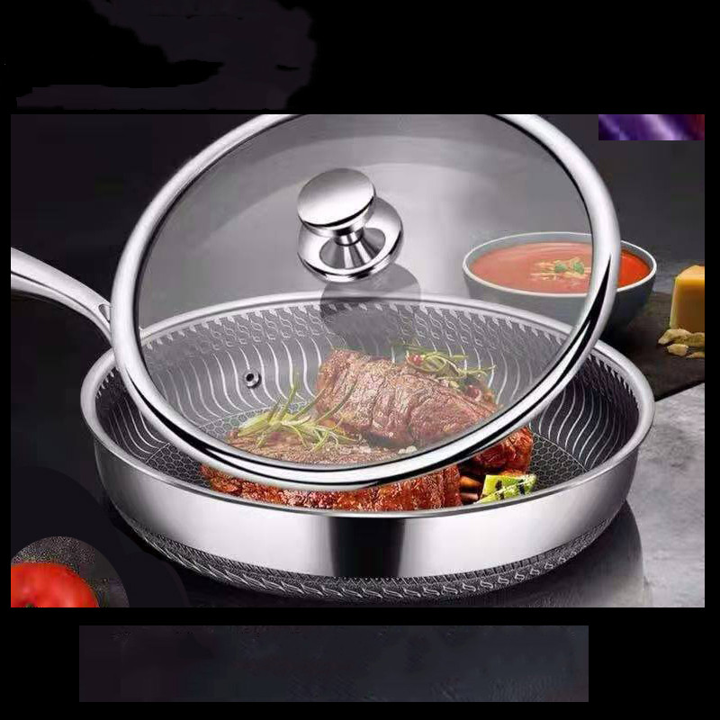 Title 4, Stainless steel frying pan