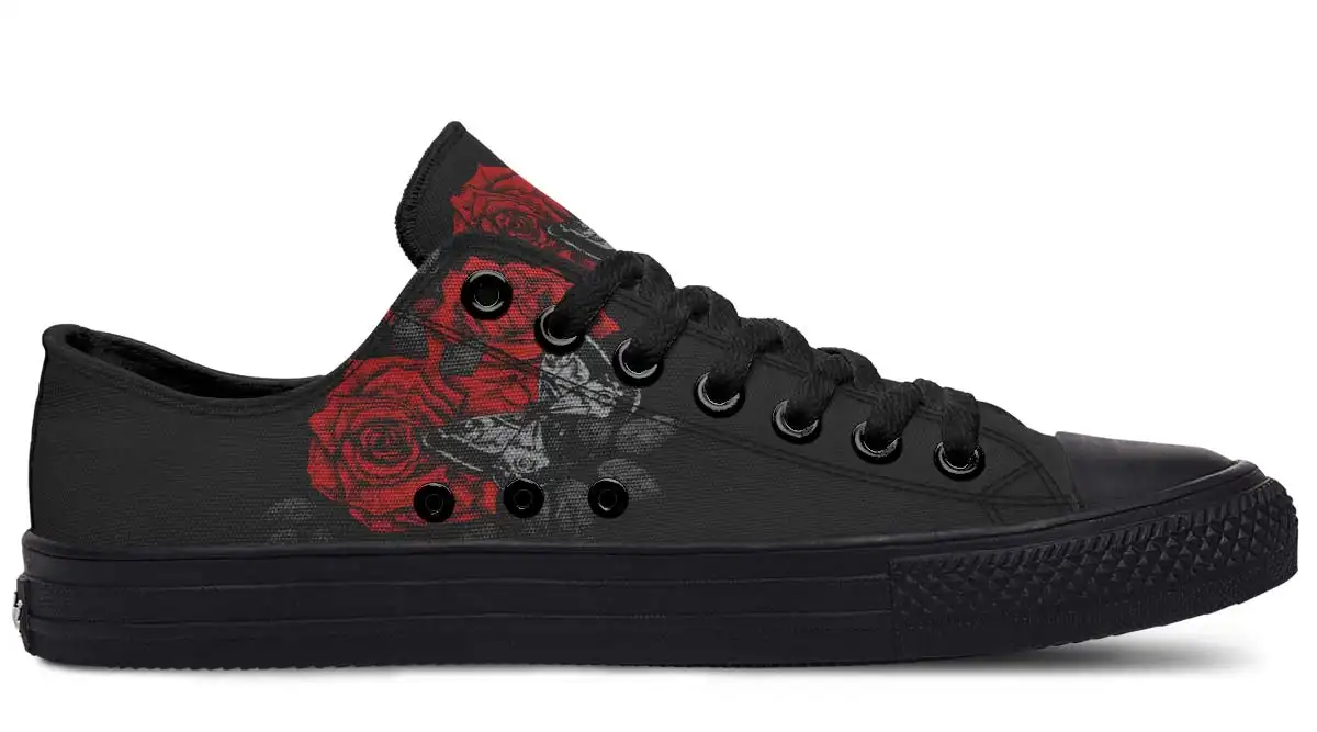 Fashion Print Couple Low-Top Canvas Shoes