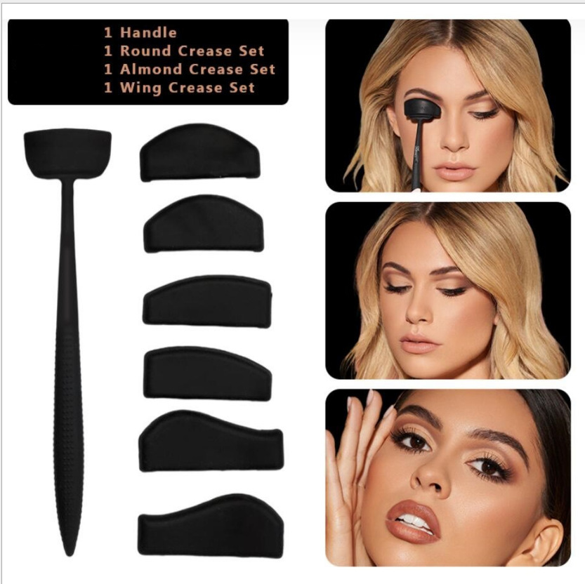 بودرة حواجب وتظليل عيون 6 في 1 بتصميم ختم الكسلان