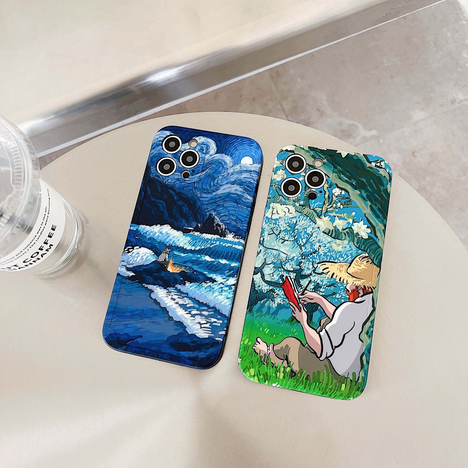 Van Gogh Oil Painting Soft Phone Case - Image 3