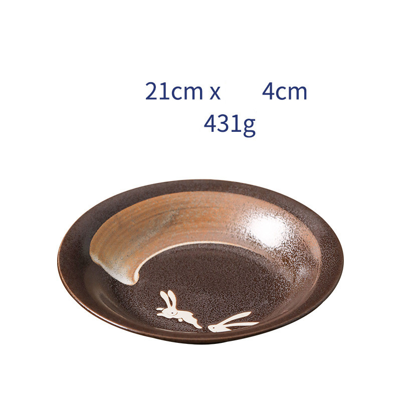 Moon Rabbit 21cm Deep Plate