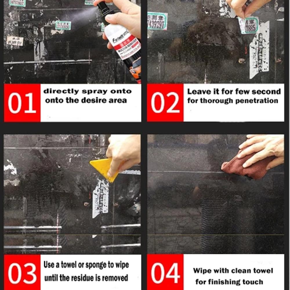 Title 4, Automobile Remover Solar Film Adhesive Removal