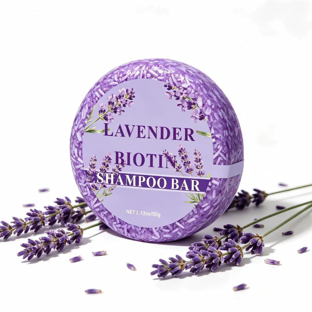 Lavender Biotin Shampoo Bar