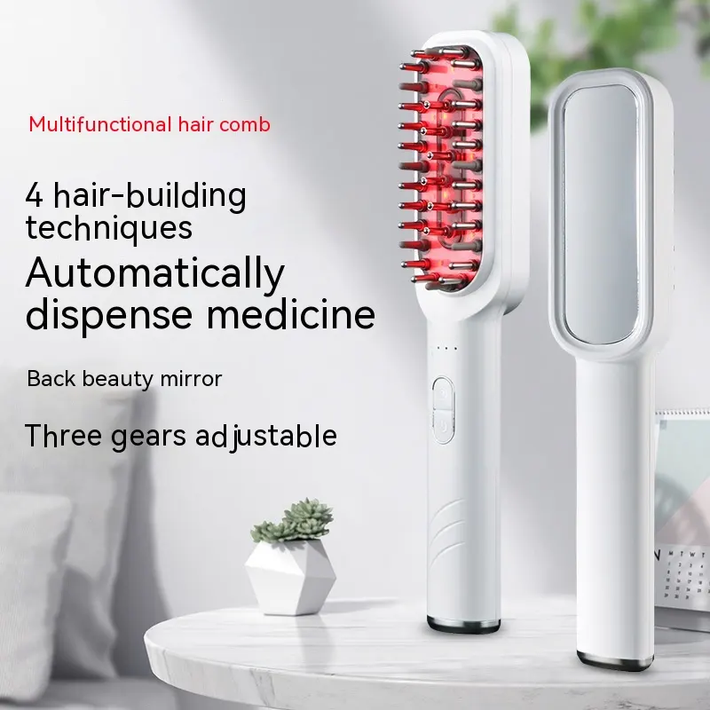 Electric Scalp Medicine Supplying Device Hair Brush Care Comb