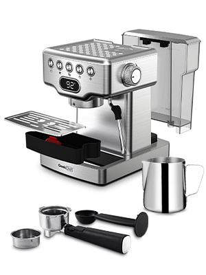 Geek Chef Espresso Machine Bar Espresso Machine With Milk Frother For Latte Ebay