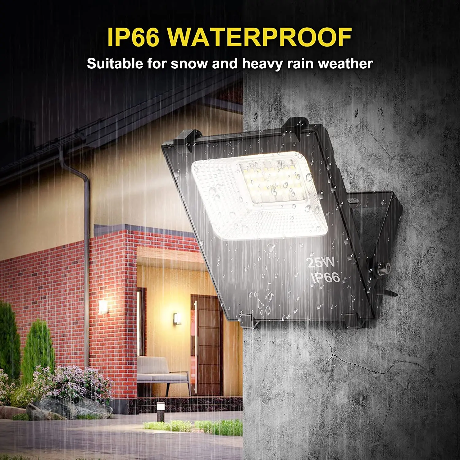 IP66 Waterproof Garden Smart Bluetooth RGBW Flood