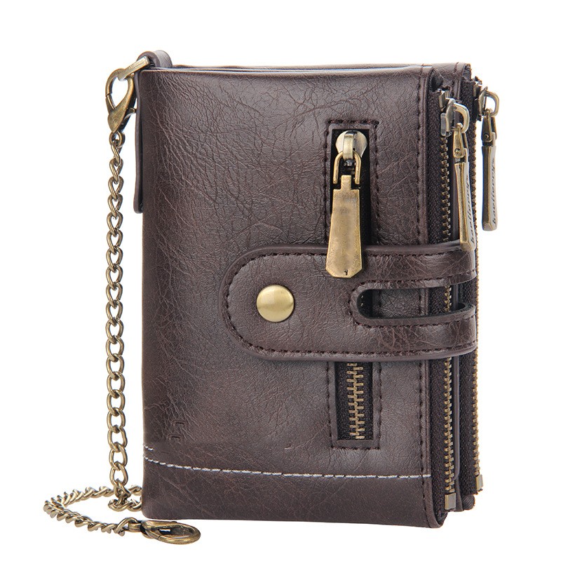 Double Zipper Short Wallet, picture 3 of 4