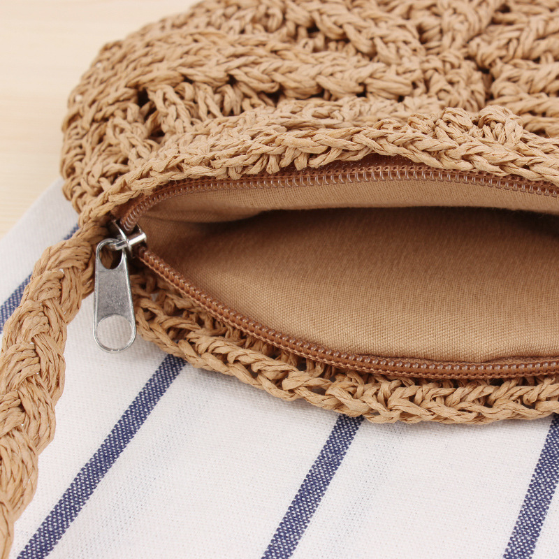 Handmade Shoulder Woven Bag Summer Beach