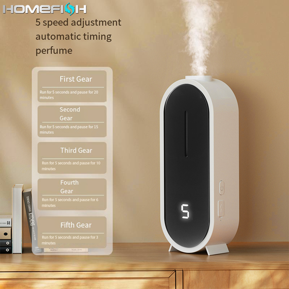 Fully Automatic Aromatherapy And Fragrance Machine  Traceless Wall Mounted Desktop Hotel Home Fragrance Odor Removal — foto 2