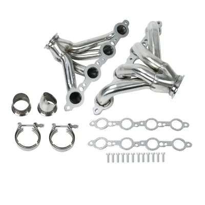 Exhaust Header For Chevy LS1 LS2 LS3 LS6 4.8L 5.3L 5.7L Ban The Sale Of Amazon