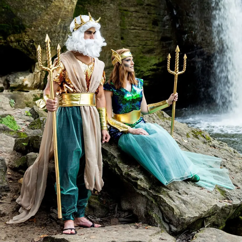 Queen King God of War Costume