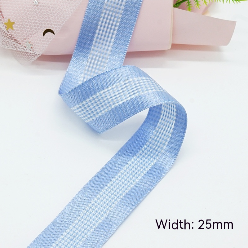 A304 Plaid Ribbon 16mm