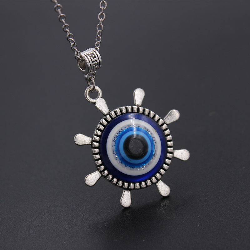 Blue Eye Necklace Female Clavicle Chain Necklace Jewelry