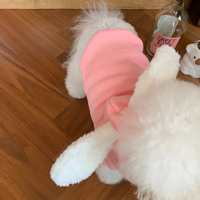 Matcha Pet Dog Sweater Thin Teddy Bear Pink - Shop at LoveMi