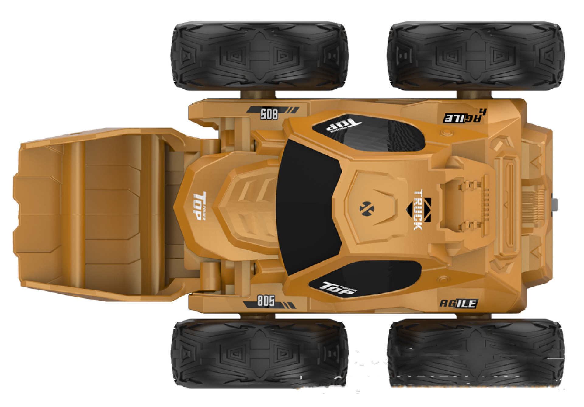 Title 5, Remote Control Stunt Roll Spin Dual Wheel Drive