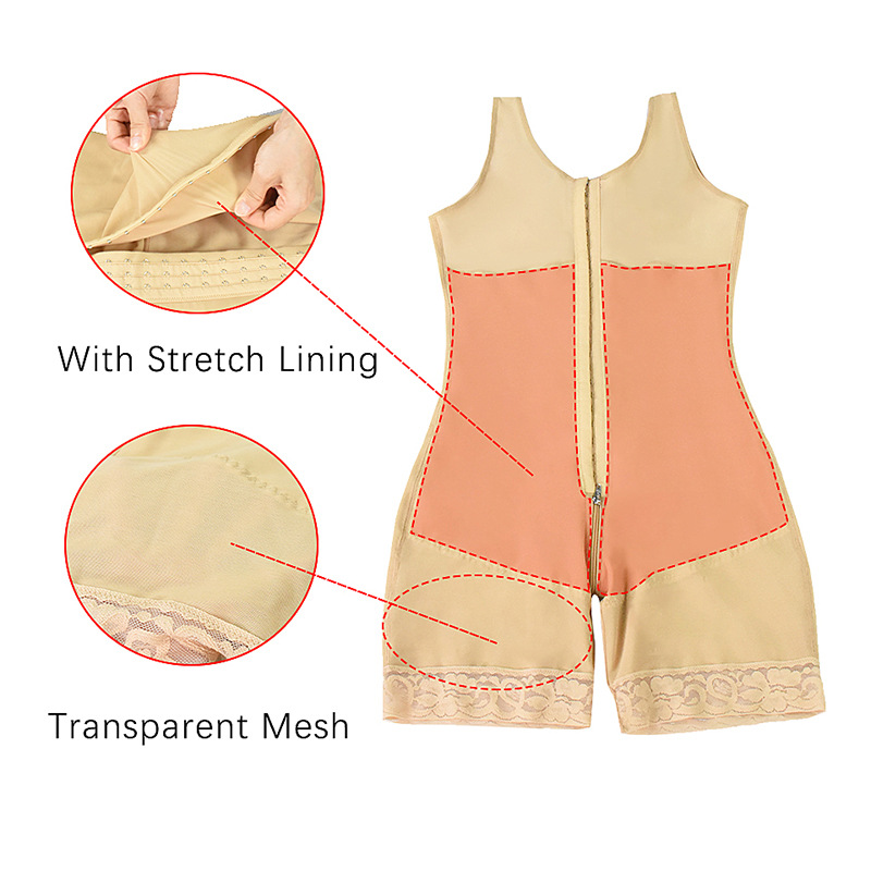 Vest Women’s Bodysuit One Piece Zipper