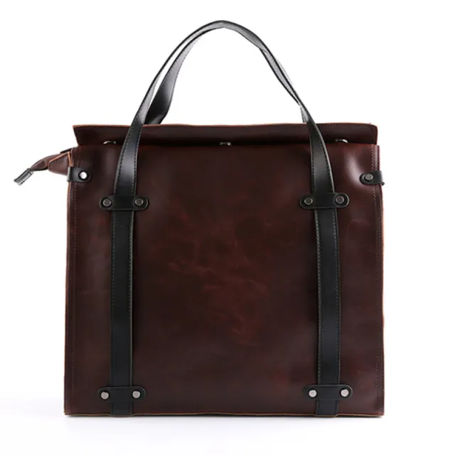 Casual Business Document One Shoulder Diagonal Computer Men's Bag Coffee - Shop at LoveMi