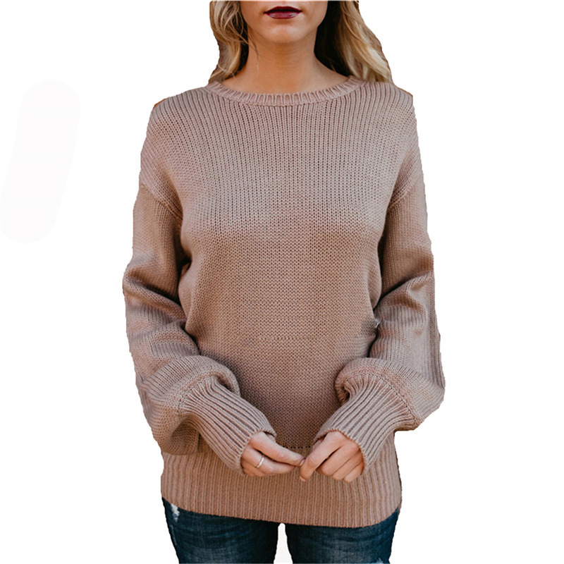 Cross-border Amazon Autumn Spring New Knitwear