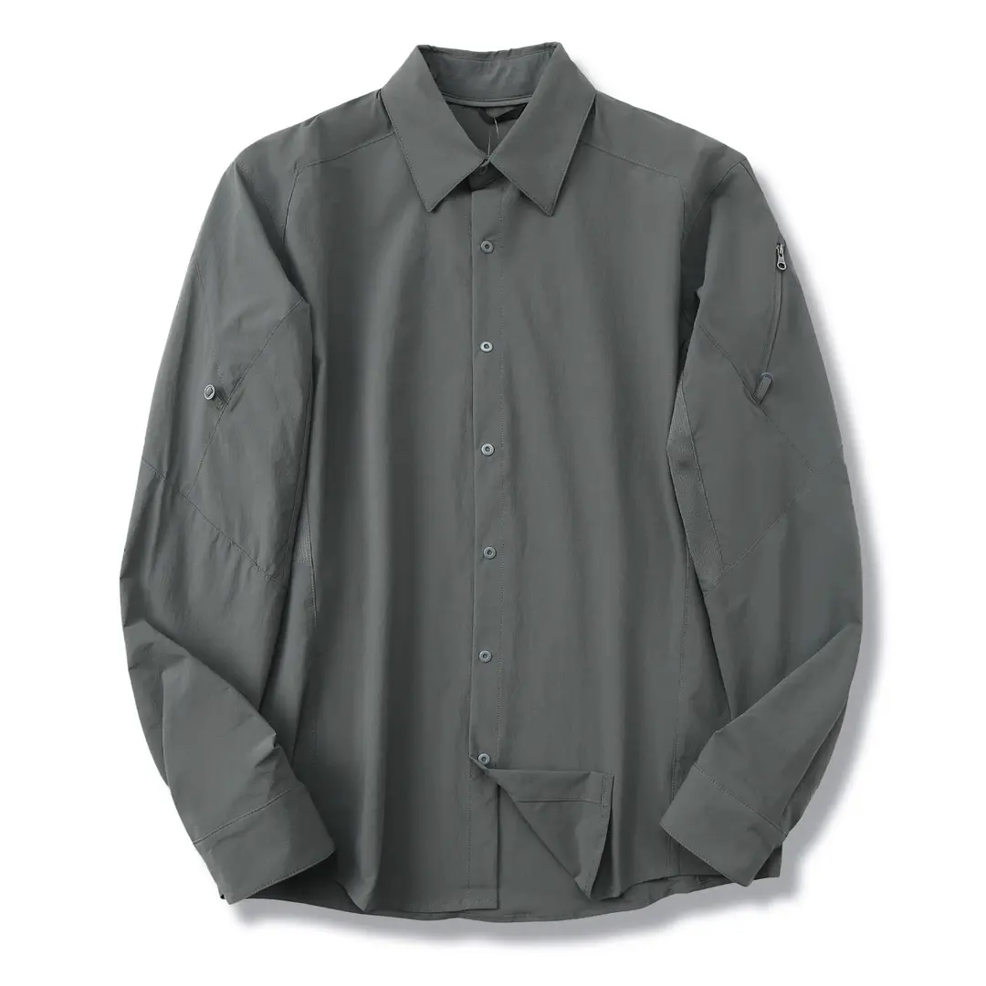 Men Technical Outdoor Quick Dry Long Sleeve
