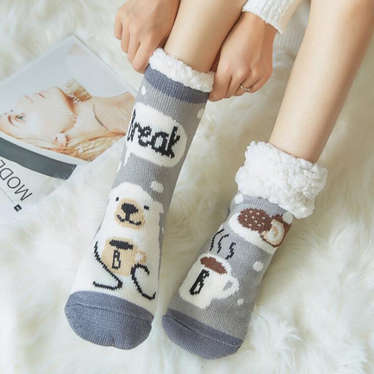 Title 3, Warm And Plush Socks In Autumn And Winter