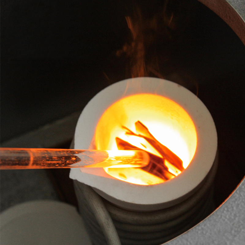 Quartz Melting Gold Cup Crucible Resistant To High Temperature