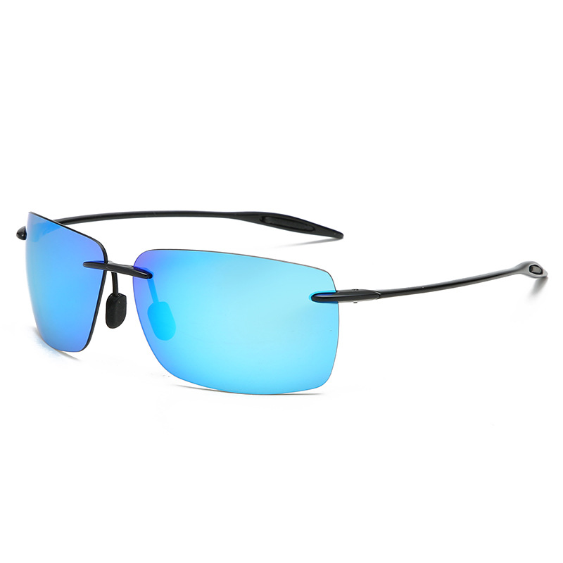 Title 6, Light Rimless TR90 Sunglasses For Men