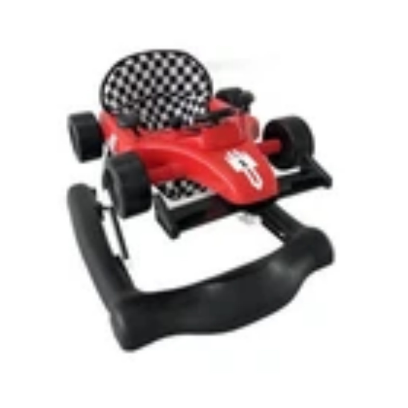 4-in-1 Baby Push Walker With Adjustable Height And Speed - Red 5