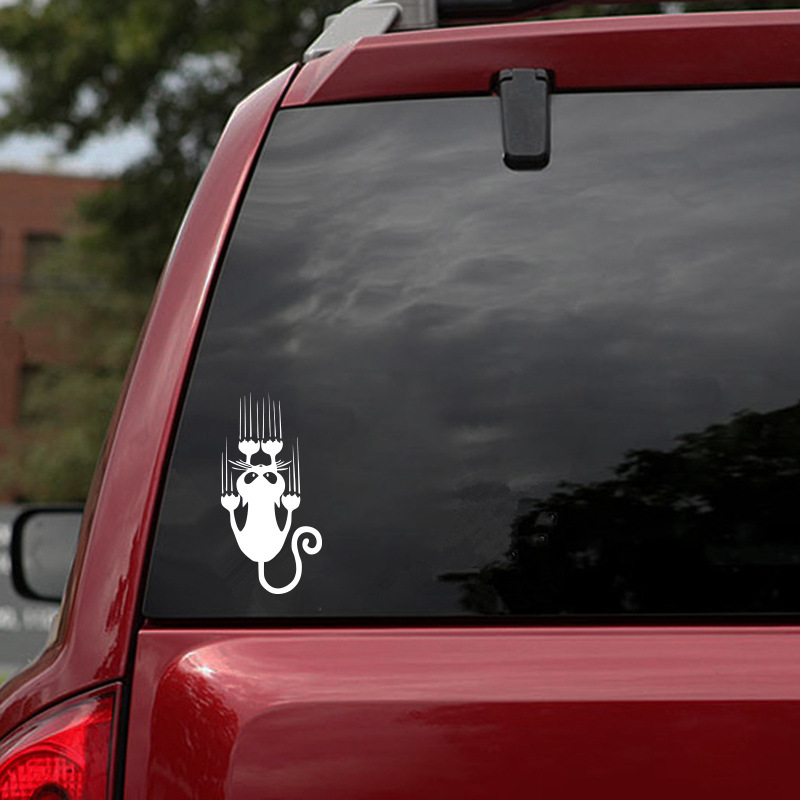 Cat Car Sticker Personality Cute Decoration