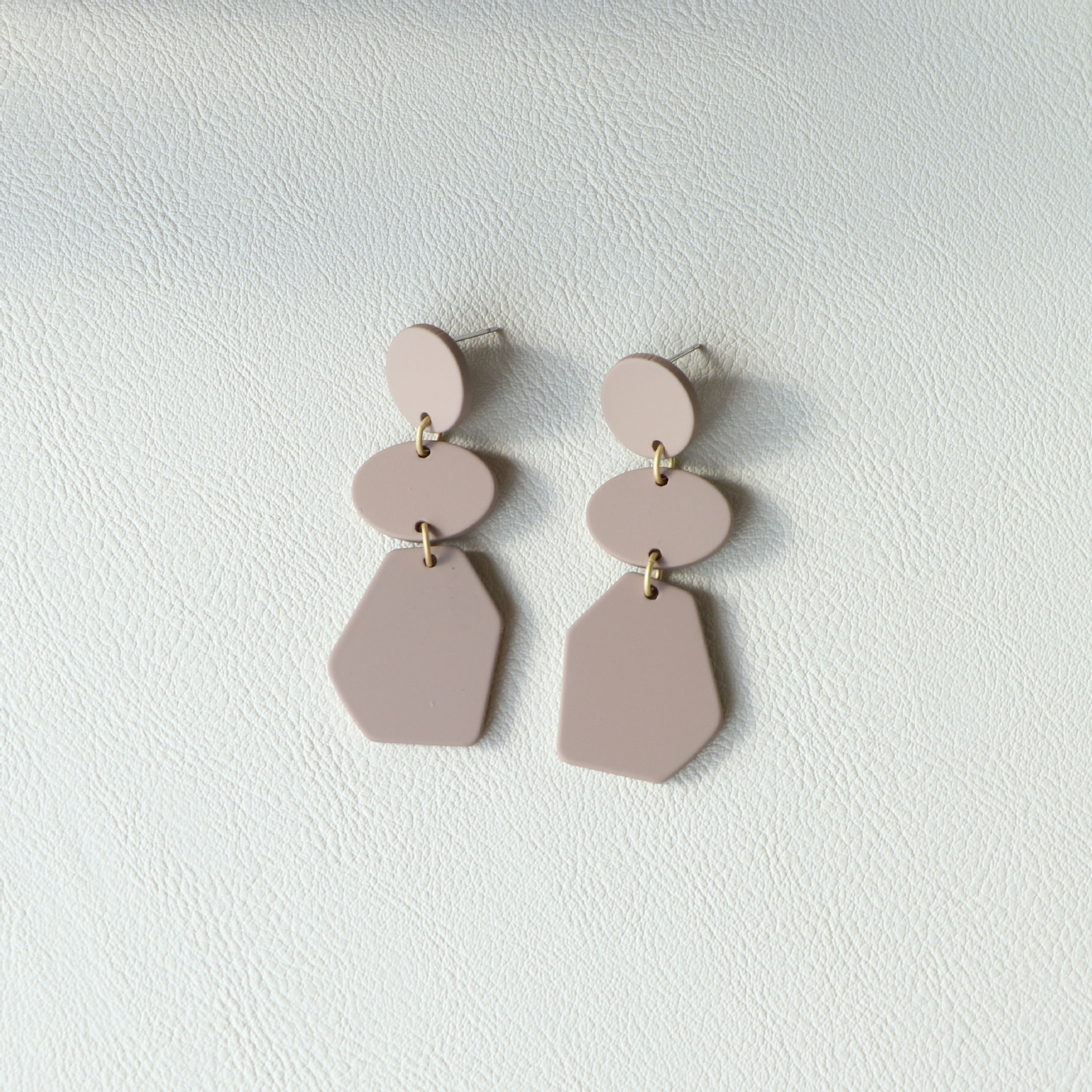 Fashionable Minimalist Designer Acrylic Multicolor Earrings