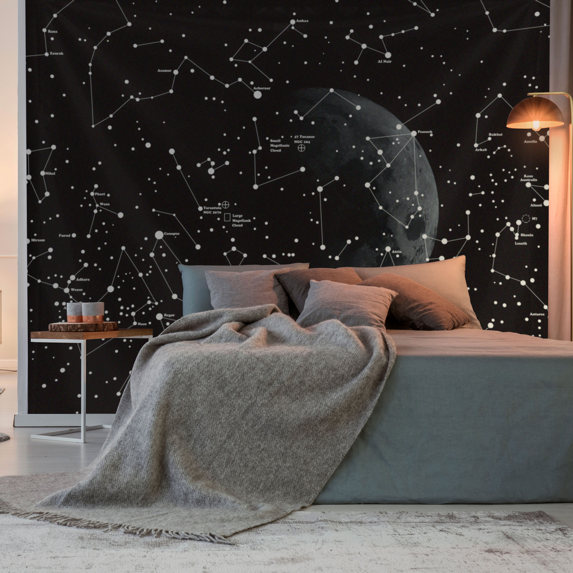 Rectangular Plush Wall Tapestry, picture 9 of 12