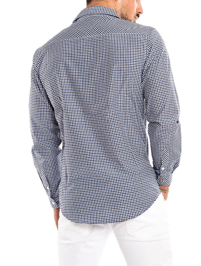 European And American New Men's Printed Shirt