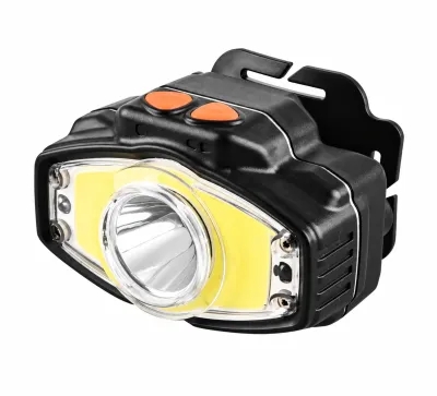 Rechargeable Motion Sensor Magnetic Battery Display LED Headlamp W663 3 Black For Camping Hiking Work