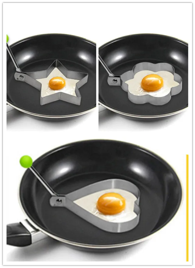 Thicken Creative Love Stainless Steel Fried Egg Mold A Set - Shop at LoveMi
