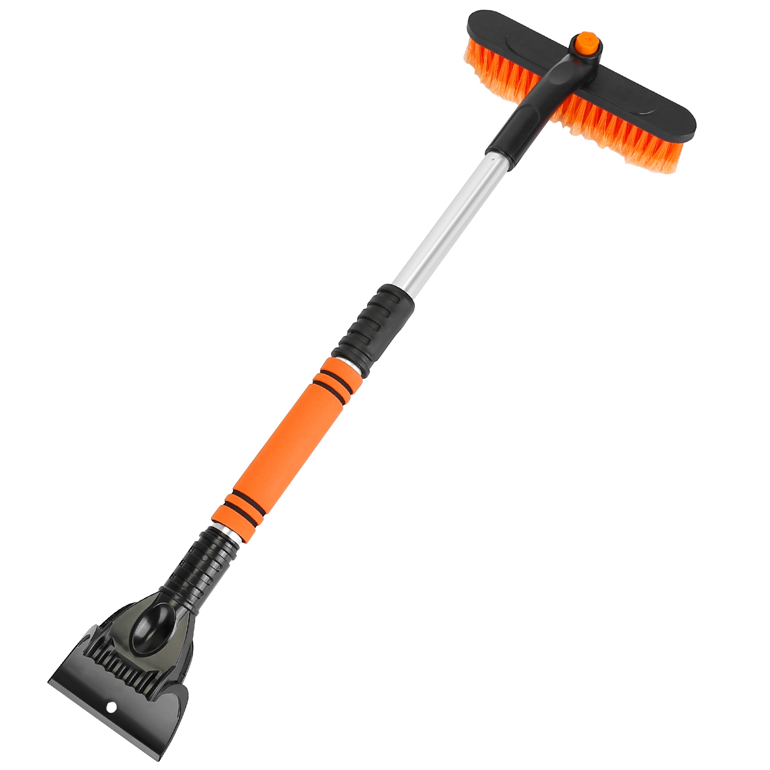 3 Color Options -- 1Pc 3 In 1 Windshield Ice Scraper Extendable Car Snow Removal Tool Telescoping Car Broom Snow Shovel Automobile Frost Removal - Image 7