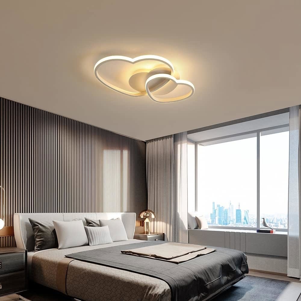 LED Ceiling Light 48W Dimmable With Remote Modern Chandelier Childrens Bedroom — image 9