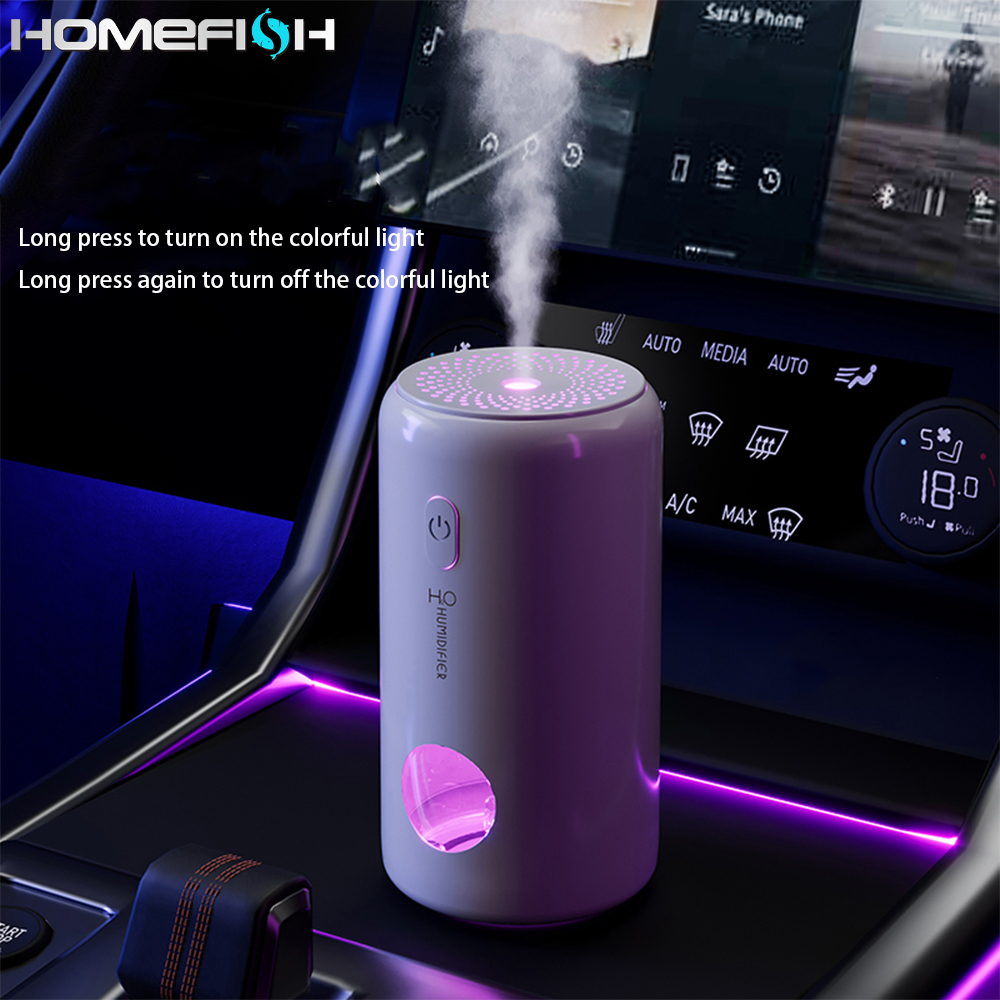 Vehicle Mounted Humidifier Wireless Air Purification In The Vehicle Automatic Spray Large Capacity Aromatherapy Atomizer — foto 3