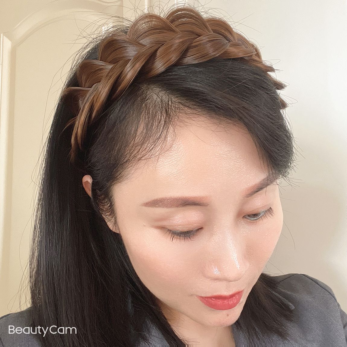 Title 6, Widened Twist Braid Wig Toothed Non-slip Headband