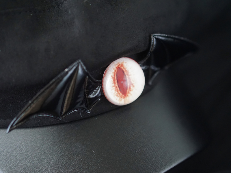 Original Dark Bat Eyeball Beret