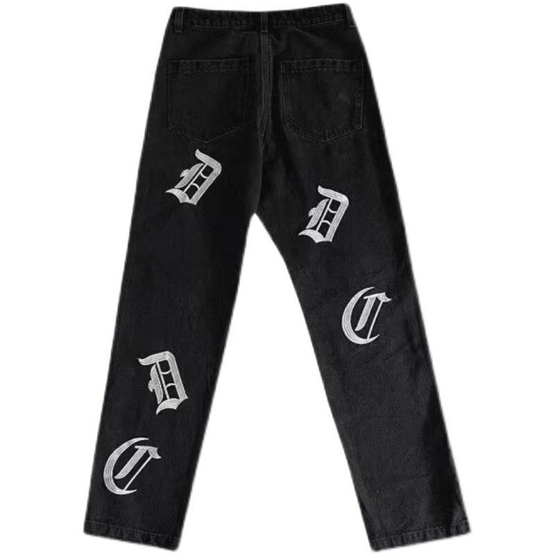 American Zipper Street Hip-hop Velvet Trousers