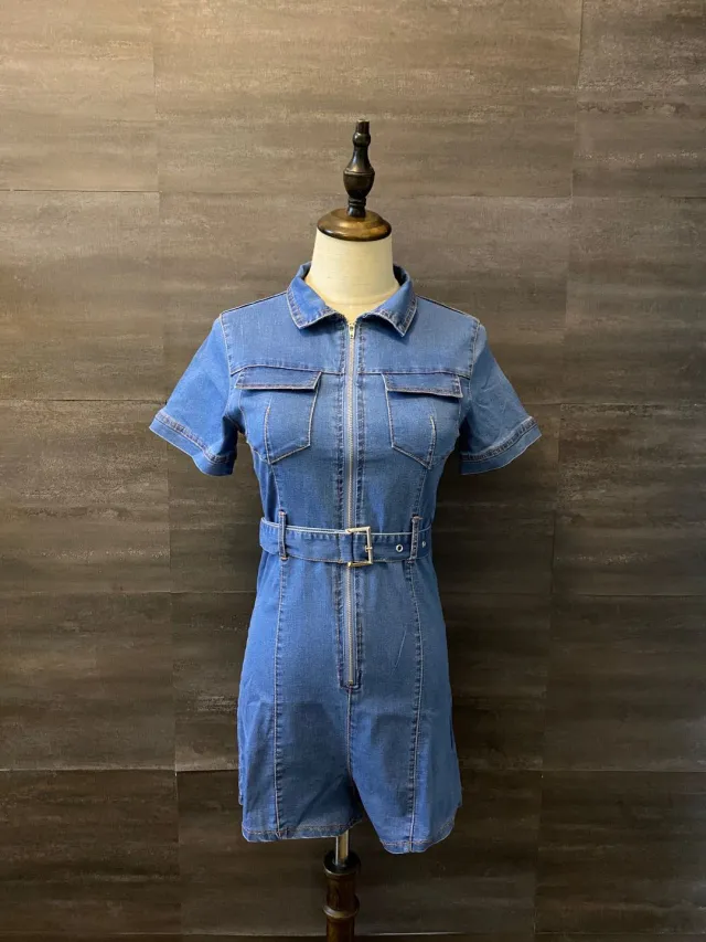 Tights, denim shorts Blue - Shop at LoveMi