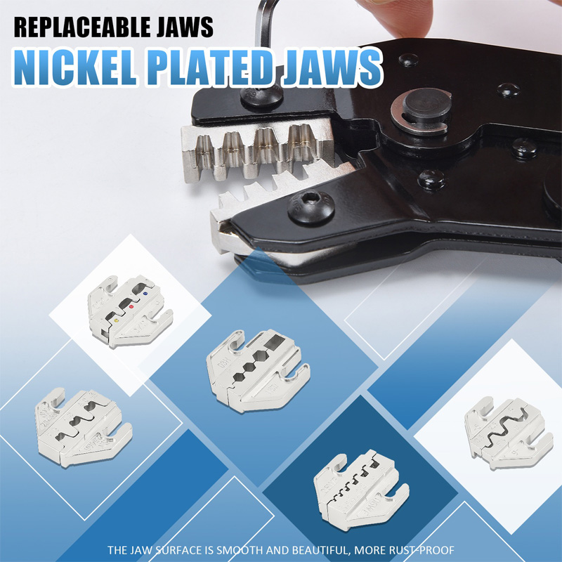 SN-58B Automotive Plug-in Crimping Pliers With Multiple Jaws Are Suitable For... 6