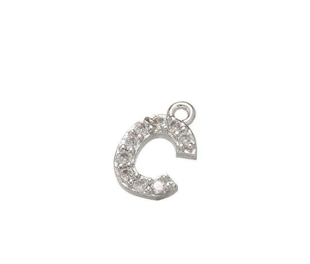 Diy Handmade Diamond Letter Small Pendant - Shop at LoveMi